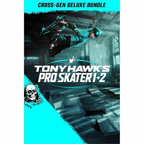 Microsoft G7Q-00246 Softwares Microsoft Tony Hawk's Pro Skater 1 + 2 - Cross-gen Deluxe Bundle - Sports Game - Download - T (teen  G7q00246 