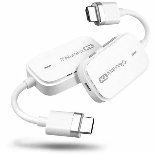 Aluratek AWHTR01F Video Consoles/Extenders Aluratek Streamcast Pro Wireless Hdmi Streaming Kit - 100 Ft Range - 2 X Usb - 1 X Hdmi In - 1 X Hdm 812658015493