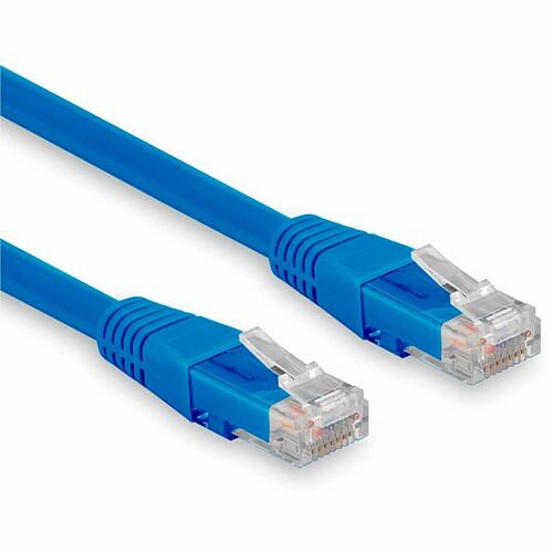 Rocstor Y10C799-BL Cables Rocstor 35ft (10.6m) Blue Cat6 Utp Patch Cable Ul Certified - 35 Ft Category 6 Network Cable For Sec Y10c799bl 810136921502