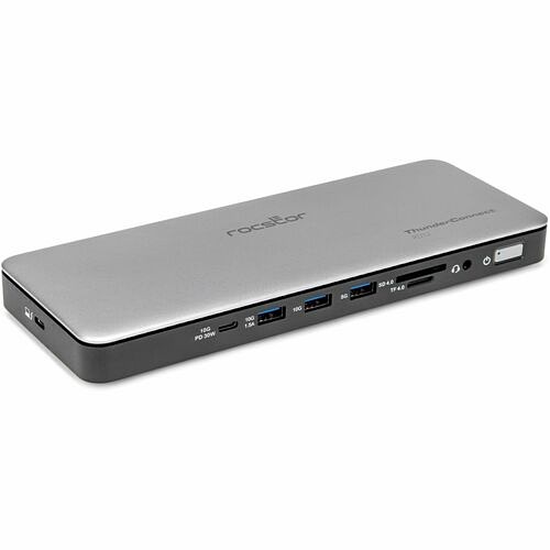 Rocstor Y10P036-S1 Docking Stations Rocstor Thunderconnect Rd12 Thunderbolt 4 Multi-display Docking Station - Locking Slots - For Deskto Y10p036s1 810136920819