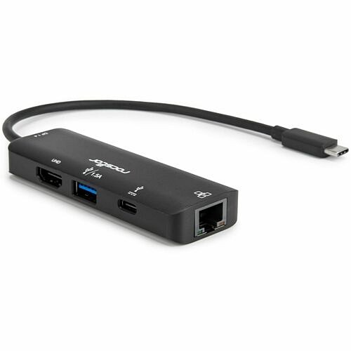 Rocstor Y10A307-B1 Docking Stations Rocstor Premium Usb Type-c 4-in-1 4k Multiport Adapter - For Desktop Pc/notebook/tablet/smartphone/m Y10a307b1 810136920727