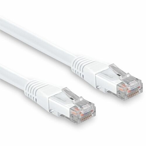 Rocstor Y10C810-WT Cables Rocstor 35ft (10.6m) White Cat6 Utp Patch Cable Ul Certified - 35 Ft Category 6 Network Cable For Se Y10c810wt 810136921618