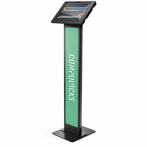 Maclocks 140B13APXB Miscellaneous Kits Compulocks Ipad Pro M4/ipad Air M2 2024 Enclosure Brandable Floor Stand - Apex Brandme (140b13apxb) 810157341495