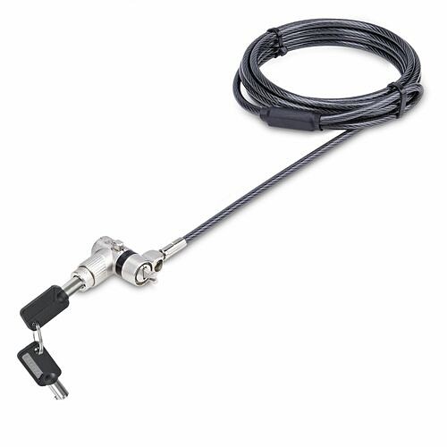 Startech UNIVKMKO-LAPTOP-LOCK Cable Locks Startech.com 3-in-1 Universal Laptop Lock 6.6ft, Master Keyed Locking Cable, Security Cable, Compati Univkmkolaptoplock 065030908429