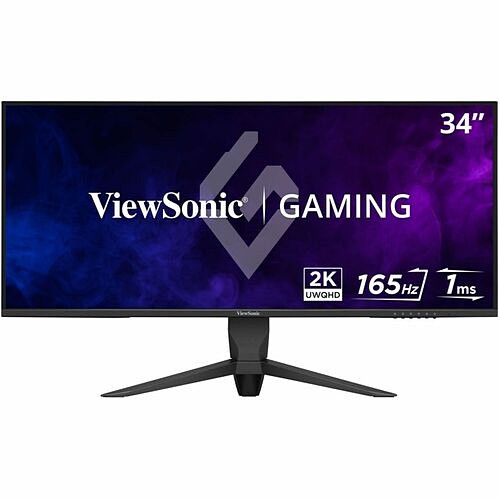 Viewsonic VX3418-2K Monitors Viewsonic Vx3418-2k 34" 21:9 1440p 1ms 165hz Gaming Monitor With Freesync Premium, Eye Care, Hdmi, D Vx34182k 766907028805