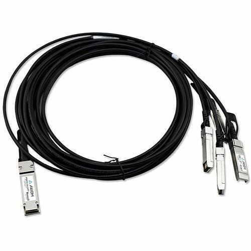 Axiom Memory FNCABLEQSFP284SFP283 Cables 100gbase-cr4 Qsfp28 To 4 Sfp28 Passive Dac Fortinet Compatible 3m 198105015378