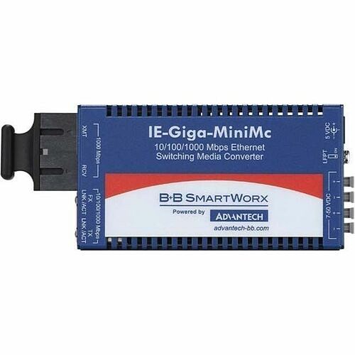 B And B Smartworx IMC-370I-SE-C Transceivers/Media Converters B+b Smartworx Ie-giga-minimc Imc-370i Transceiver/media Converter - 1 X Network (rj-45) - 1 X Sc Por Imc370isec 