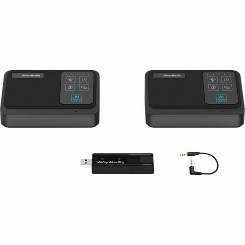 Avermedia AW111 Miscellaneous Kits Wireless Expansion Microphone Kit 850036764779