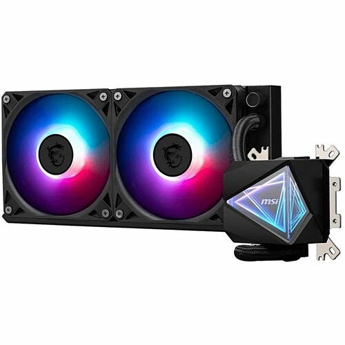 Msi CLI240 Processor/Case Fans Msi Mag Coreliquid I240 - 4.70" Maximum Fan Diameter - 2 X Fan(s) - 528.9 Gal/min Maximum Airflow -  824142372227