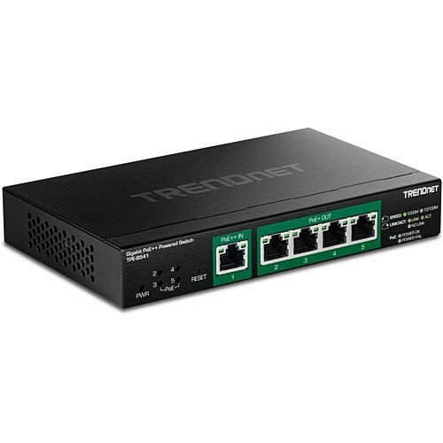 Trendnet TPE-B541 Switches & Bridges Trendnet 5-port Gigabit Poe++ Powered Managed Switch With Poe Passthrough - 5 Ports - Manageable - G Tpeb541 710931162912