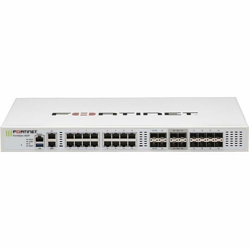 Fortinet FG-400F-DC-BDL-809-12 Network Security & Firewalls Fortinet Fortigate Fg-400f-dc Network Security/firewall Appliance - Intrusion Prevention - 16 Port - Fg400fdcbdl80912 195875318708