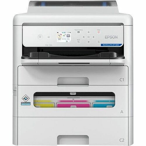 Epson C11CK21201 Laser & Inkjet Printers Epson Workforce Pro Ep-c800 Wired/wireless Inkjet Printer - Color - 34 Ppm Mono / 34 Ppm Color - 480 010343987890