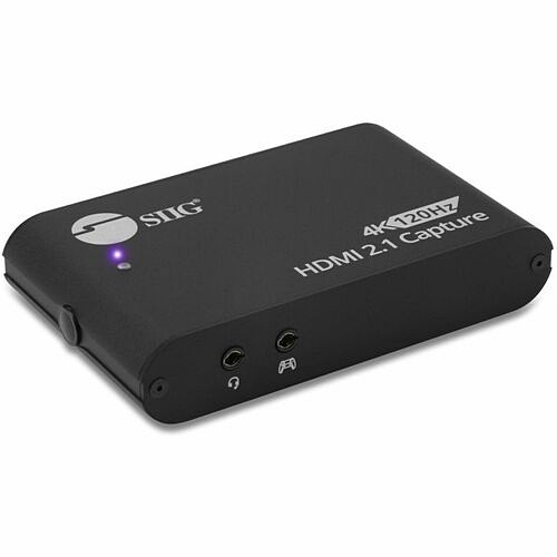 Siig CE-H28311-S1 Video Capturing Cards 4k120hz Hdmi 2.1 Capture Device For Gaming And Streaming - 4k60hz Capture - 4k 120hz (console) / 4k144hz (pc) Loopout - Usb-c 10gbps - Taa Compliant Ceh28311s1 662774046327
