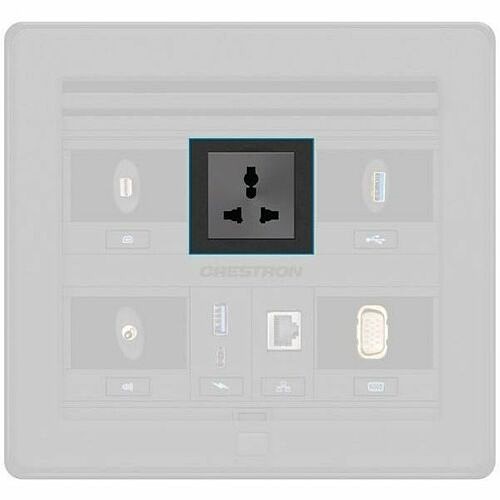 Crestron 6508440 Power Receptacles Ft2a-pwr-un-1-basic - Ac Power Outlet Module For Ft2 Seri (6508440) 