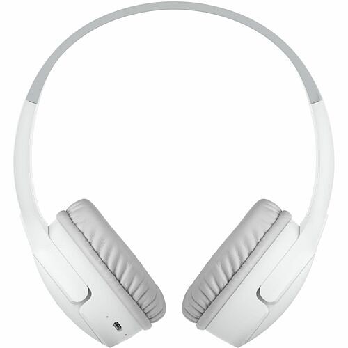 Belkin AUD001btBLV3CS Headsets/Earsets Belkin Wireless Bluetooth On-ear Headphones For Kids W/ Mic - 85db Limit - Protective Case - W/ Usb- 745883886975