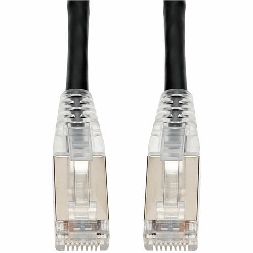 Addon ADD-4FCAT6S-BK Cables Addon 4ft Black Cat 6 Shielded Pvc Ethernet Cable Snagless Bubble Boot Rj-45 M/m - 4 Ft Category 6 N Add4fcat6sbk 821456737469