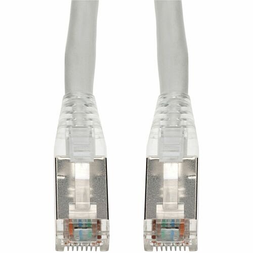 Addon ADD-1FCAT6AS-WE Cables Addon 1ft White Cat 6a Shielded Pvc Ethernet Cable Snagless Bubble Boot Rj-45 M/m - 1 Ft Category 6a Add1fcat6aswe 821456736622