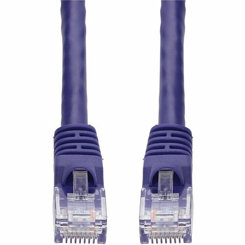 Addon ADD-35FCAT6-PE Cables Addon 35ft Purple Cat 6 Pvc Ethernet Cable Snagless Bubble Boot Rj-45 M/m - 35 Ft Category 6 Network Add35fcat6pe 821456744559
