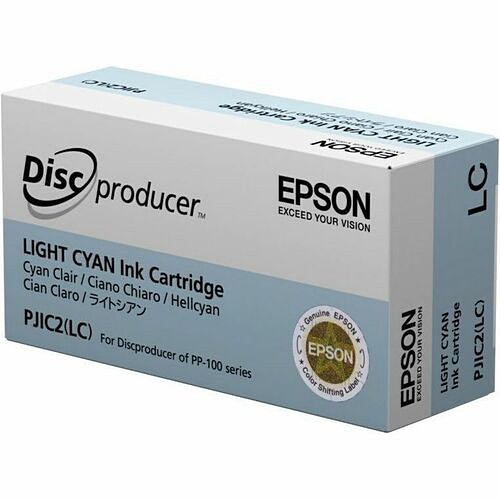 Epson C13S020689 Toners & Ink Cartridges Discproducer Ink Pjic7(lc), Light Cyan 