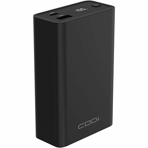 Codi PB020-CA Power Banks Codi 65w Laptop/device Power Bank - For Notebook, Tablet, Headphone, Camera - 20000 Mah - 3.25 A - 9 Pb020ca 633886017093