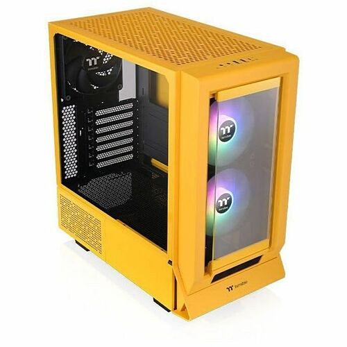 Thermaltake CA-1Z3-00M4WN-00 Computer Cases Thermaltake Ceres 350 Mx Mid Tower Chassis - Mid-tower - Bumblebee - Tempered Glass, Mesh, Spcc - 3  Ca1z300m4wn00 841163094396