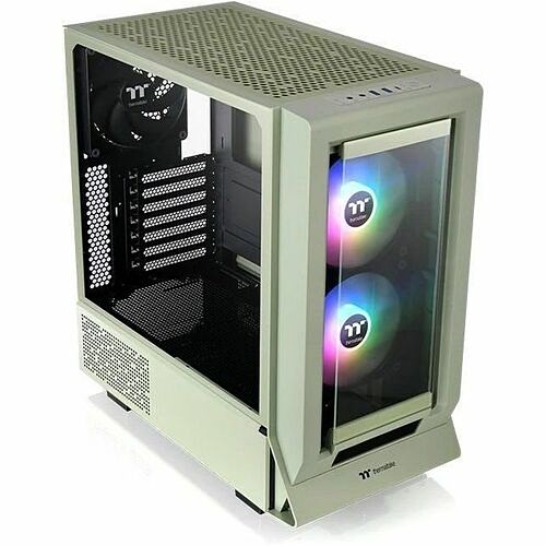 Thermaltake CA-1Z3-00MEWN-00 Computer Cases Thermaltake Ceres 350 Mx Matcha Green Mid Tower Chassis - Mid-tower - Matcha Green - Tempered Glass, Ca1z300mewn00 841163094389