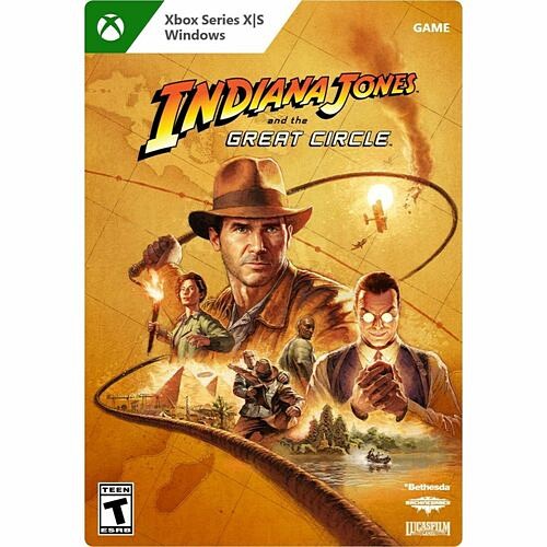 Microsoft G7Q-00335 Softwares Microsoft Indiana Jones And The Great Circle - Action/adventure Game - Electronic - T (teen 13+) Rat G7q00335 196388244379