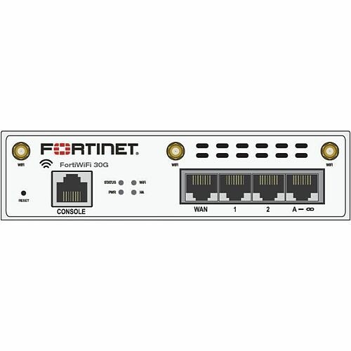 Fortinet FWF-30G-A-BDL-809-36 Network Security & Firewalls Fortinet Fortiwifi 30g Network Security/firewall Appliance - Intrusion Prevention - 4 Port - 1000bas Fwf30gabdl80936 195875320985