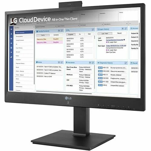 Lg 24CR661W-BR Terminals/Thin Clients Lg 24cr661w-br All-in-one Thin Client - Intel Pentium N6005 Quad-core (4 Core) 2 Ghz - Matte Black - 24cr661wbr 