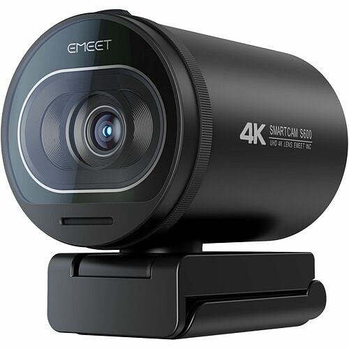 Emeet EMS60U-LD WebCams Emeet Smartcam S600 Webcam - 8 Megapixel - 60 Fps - Black - Usb 2.0 Type C - 1 Pack(s) - 4k - 3840 X Ems60uld 198715040951