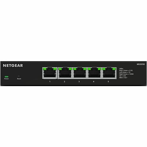 Netgear MS305E-100NAS Switches & Bridges Netgear Ms305e Ethernet Switch - 5 Ports - 2.5 Gigabit Ethernet - 2.5gbase-t - 3 Layer Supported - 5 Ms305e100nas 606449170641