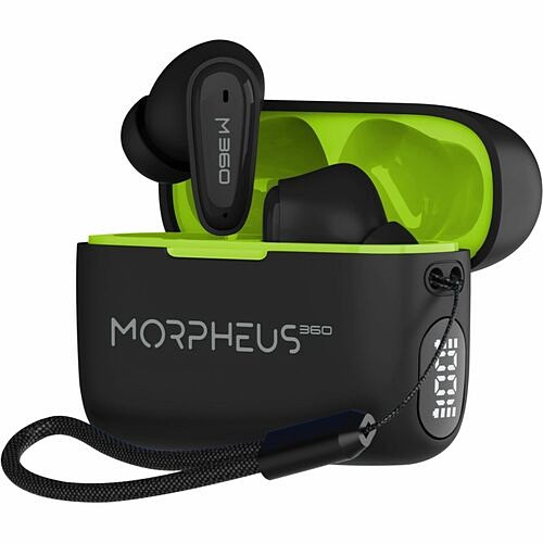 Morpheus 360 TW1800B Headsets/Earsets M360 Tw1800b Nemesis True Wireless Earbuds - Bluetooth Headphones With Microphone - 20h Playtime - B 856816008613