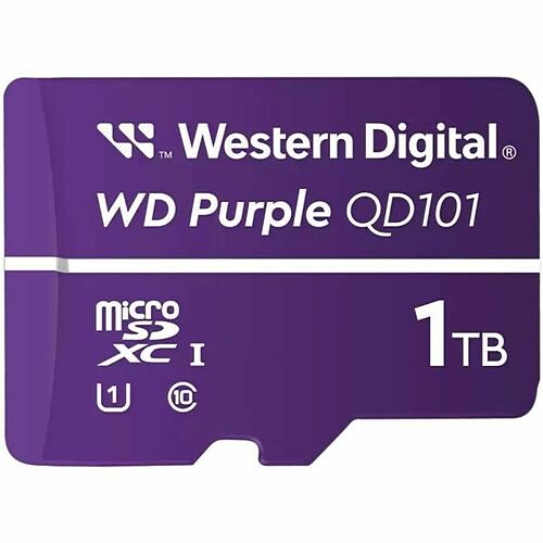 Sandisk WDD100T1P0C-85AEL0 Memory Cards Sandisk Purple Wdd100t1p0c-85ael0 1 Tb Microsdxc - 3 Year Warranty Wdd100t1p0c85ael0 718037884493