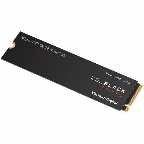 Sandisk WDS500G3X0E-00B3N0 Hard Drives Sandisk Black Sn770 Wds500g3x0e-00b3n0 500 Gb Solid State Drive - M.2 2280 Internal - Pci Express Nv Wds500g3x0e00b3n0 0718037887302