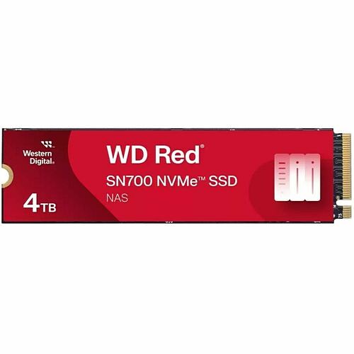 Sandisk WDS400T1R0C-68BDK0 Hard Drives Wd Red S700 Wds400t1r0c-68bdk0 4 Tb Solid State Drive - M.2 2280 Internal - Pci Express Nvme (pci Ex Wds400t1r0c68bdk0 0718037891422