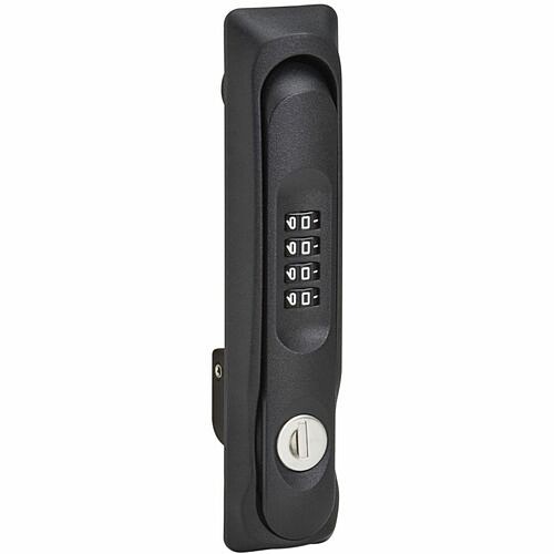 Eaton SRCOMBO4 Rack Equipment Eaton Tripp Lite Series Smartrack Locking Door Handles For Server Rack Front And Back Doors, 4-digit 037332288936