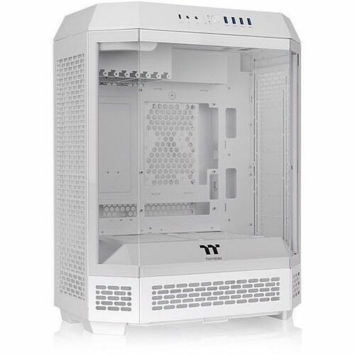 Thermaltake CA-1Z1-00M6WN-00 Computer Cases Thermaltake The Tower 600 Snow Mid Tower Chassis - Mid-tower - Snow - Tempered Glass, Spcc - 2 X 140 Ca1z100m6wn00 841163095263