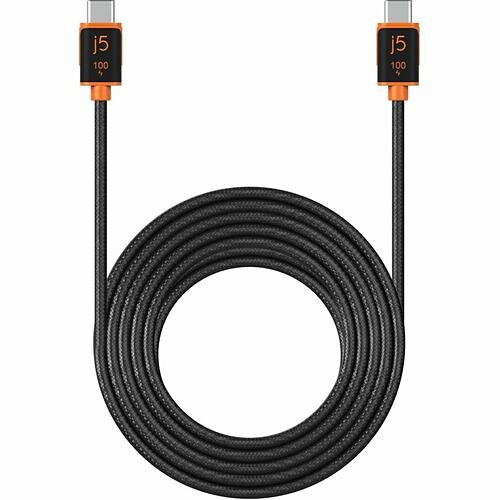 J5create JUCX25L30 Cables J5create Usb-c 100w Sync And Charge Cable - 9.84 Ft Usb-c Data Transfer Cable For Tablet, Smartphone,  847626006081