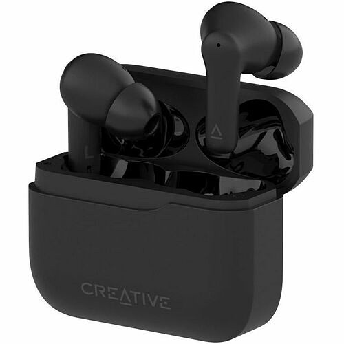 Creative Labs 51EF1190AA000 Headsets/Earsets Creative Zen Air 2 Earset - Siri, Google Assistant - Stereo - True Wireless - Bluetooth - 32.8 Ft -  054651196216