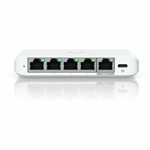 Ubiquiti USW-FLEX-2.5G-5 Switches & Bridges Ubiquiti Flex Mini Ethernet Switch - 5 Ports - Manageable - 2.5 Gigabit Ethernet - 2.5gbase-t - 2 La Uswflex25g5 810084696040