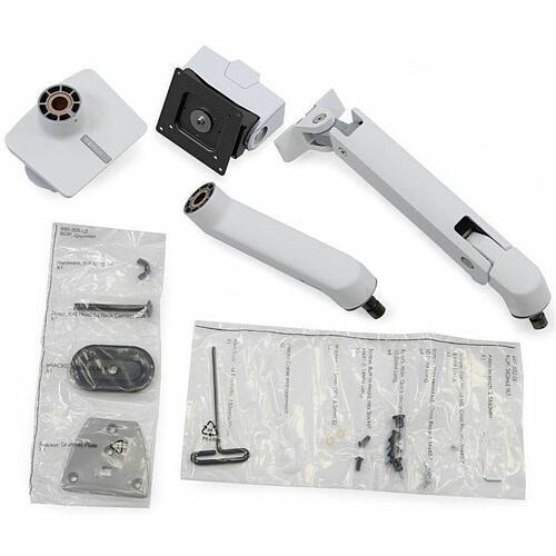 Ergotron 45-693-216 Mounting Kits Ergotron Mounting Arm For Monitor, Curved Screen Display - White - 57" Screen Support - 37.50 Lb Loa 45693216 698833091922