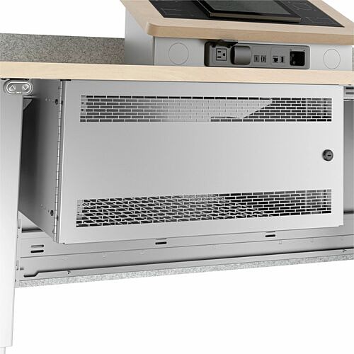 Middle Atlantic FMR-6UT6G-FD Rack Equipment Middle Atlantic Forum Lectern 6ru Under Worksurface Rack In Graphite Powdercoat - For A/v Equipment  Fmr6ut6gfd 656747404795