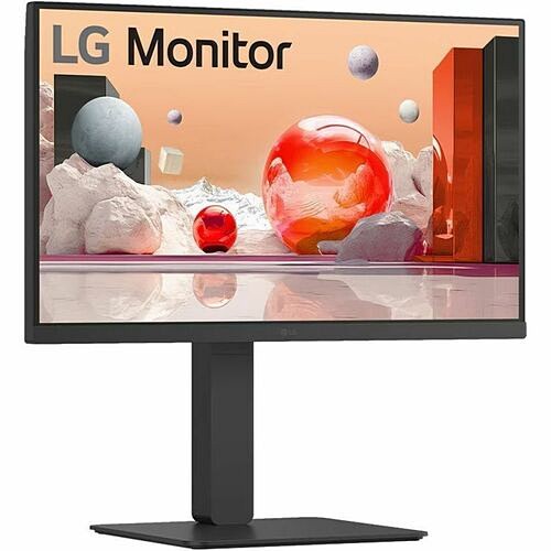Lg 24BA850-B Monitors Lg 24ba850-b 24" Class Webcam Full Hd Lcd Monitor - 16:9 - Textured Black - 23.8" Viewable - In-plan 24ba850b 195174097465