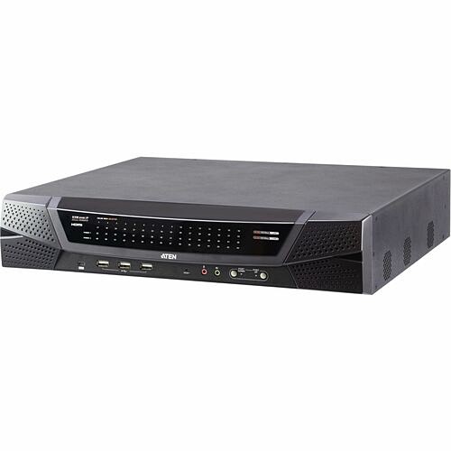 Aten KN4064VB KVM Switchboxes Aten 1-local/4-remote Shared Access 64-port Multi-interface Cat 5 Kvm Over Ip Switch - 1 Local User( 672792014062
