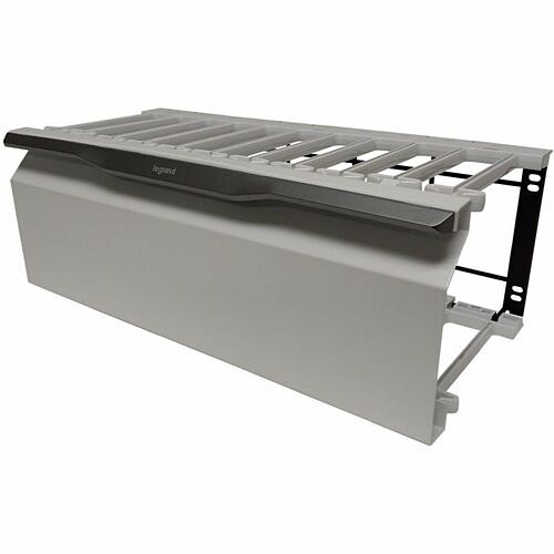 C2g MM20HMF4RU-W Cable Management Ortronics Mighty Mo 20 Horizontal Cable Management Panel, 2ru -white - Horizontal Cable Manager - Wh Mm20hmf4ruw 662875029014