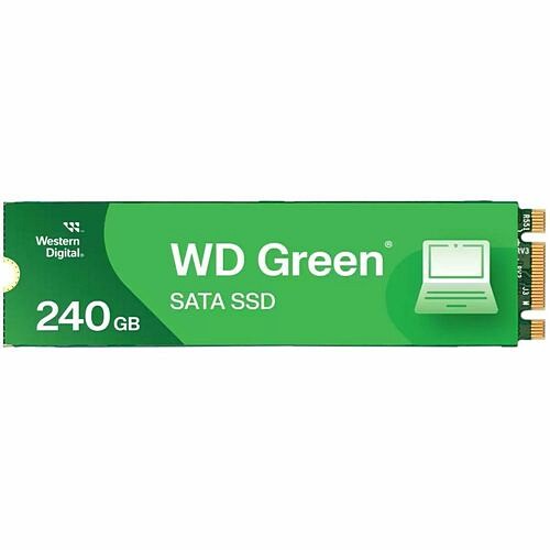 Western Digital WDS240G3G0B-00BJF0 Hard Drives Sandisk Green Wds240g3g0b-00bjf0 240 Gb Solid State Drive - M.2 2280 Internal - Sata - Desktop Pc, N Wds240g3g0b00bjf0 718037894294