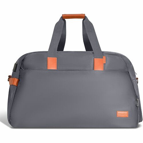Champion Sport DB-900-GREY Carrying Cases Champs Vintage Carrying Case (duffel) For 11" To 15.6" Notebook, Tablet, Glasses, Travel, Shoes - Gr Db900grey 803742117520