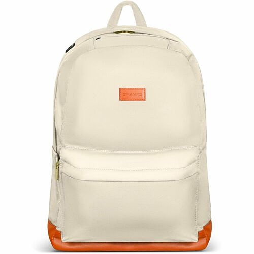 Champion Sport BP-800-IVORY Carrying Cases Champs Vintage Carrying Case (backpack) For 11" To 15.6" Water Bottle, Notebook, Tablet, Glasses, Ea Bp800ivory 803742115250