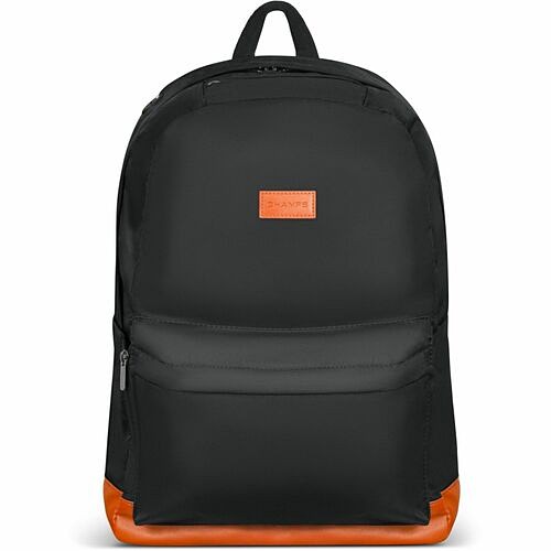 Champion Sport BP-800-BLACK Carrying Cases Champs Vintage Carrying Case (backpack) For 11" To 15.6" Water Bottle, Notebook, Tablet, Glasses, Ea Bp800black 803742115243