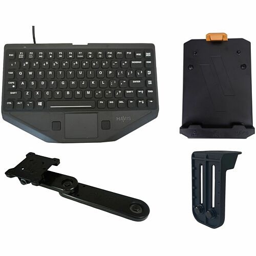 Havis PKG-KBM-1002 Keyboards & Keypads Havis Keyboard - Rugged - Docking Station, Notebook, Workstation - Silicone Rubber (pkg-kbm-1002) Pkgkbm1002 840056728073